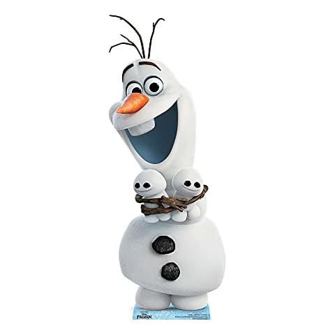 Star Cutouts Olaf and Friends Cardboard Cutout Cover