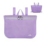 supregear Wheelchair Carry Bag - Accessories Pouch for Rollator, Walkers, Power Wheel Chairs and Knee Scooters - Side Armrest Storage Organizer for Elderly Seniors - Lightweight Portable Travel Tote