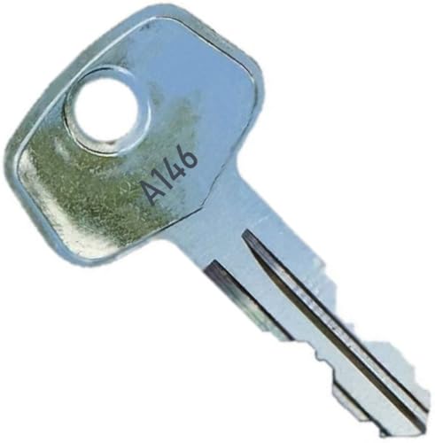 KeyFor Yakima A146 Key Replacement for SKS Cargo Box, Roof Racks, Carriers, Crossbars, Rails, Whispbar