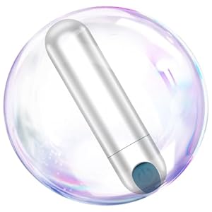 Portable Electric Travel Massager, Handheld Rechargeable Neck and Shoulder Muscle Home Massage Tool (Silver Blue)