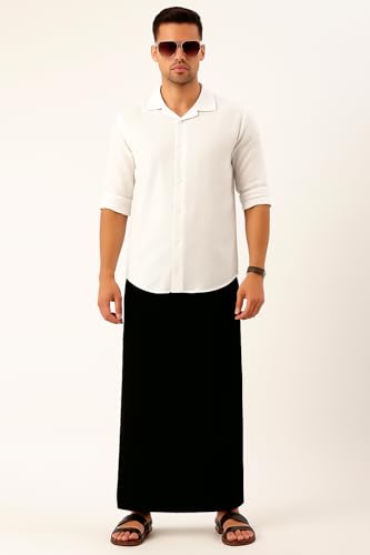 Image of pure cotton lungi for men