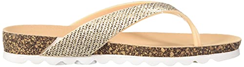 Image of Max Women Sheen Detail Flip Flops