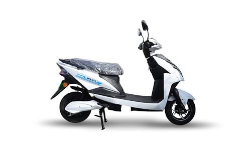 Image of MIOOX Electric Scooter Adult, Electric Scooty with 48V 30AH Lithium Battery,60-80Km Range,40Km /H Speed, Front & Rear Drum Brakes, LED Or LCD Headlight,Non-RTO,2-Year Battery Warranty,for Adult-MES-02