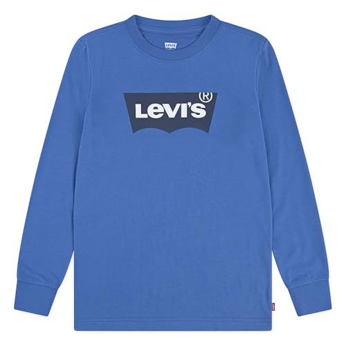 Levi's T-Shirt à Manches Longues Chauve-Souris garçon Bleu, Bleu, 16 Ans