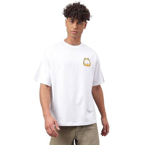 Image of Free Authority Mickey & Friends Printed Regular Fit Green Cotton Men's T-Shirt