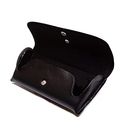 Image of Calabria Snap Beltloop Eyeglass Cases (Black)
