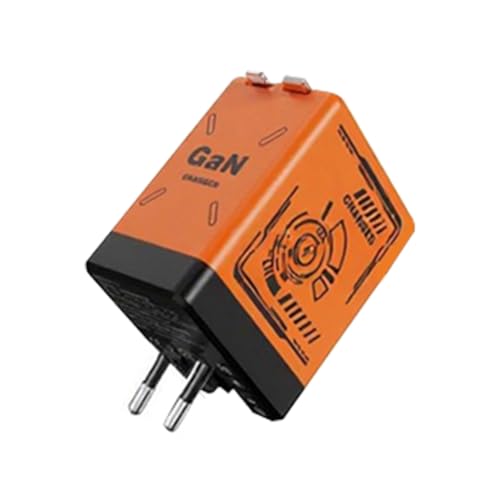 Staeekkzy Cable USB Tipo C de Carga Rápida GAN de 20 W, Cable de Carga de Alta Velocidad, Cable de Datos Retráctil, Enchufe Europeo.