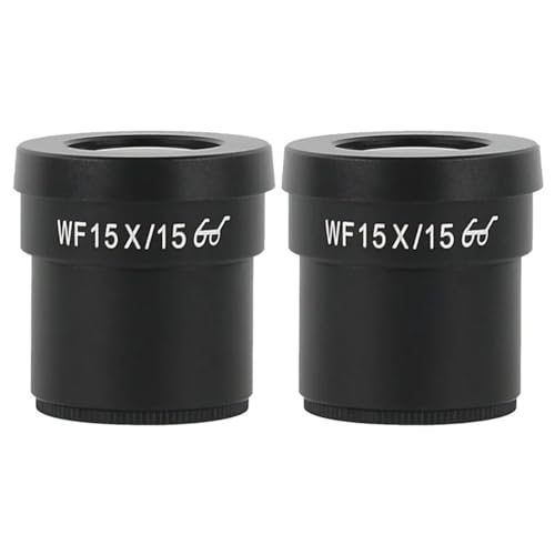 ラボ用顕微鏡アクセサリー 1 個 WF5X WF10X WF15X WF20X WF25X WF30X 実体顕微鏡広視野 20 ミリメートル 15 ミリメートル 10 ミリメートル 9 ミリメートル WF10X/20(1pcs WF15X-15)