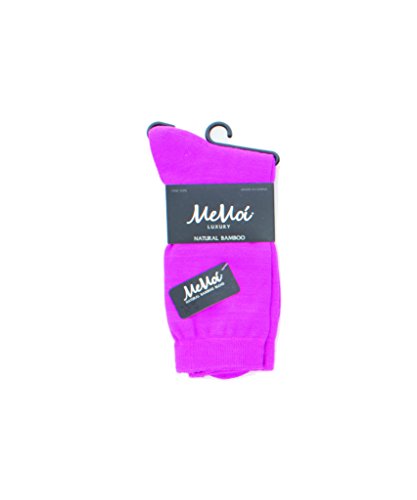 Image of MeMoi Women's Flat-Knit Rayan Blend Crew Socks