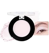 Monochrome Matte Eyeshadow Makeup Palette, Highly Pigmented Pearl White Eyeshadow Palette, Matte ...