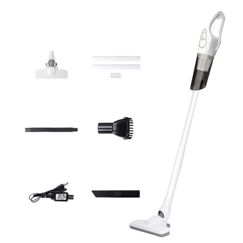 Buxuaaaa Dispositivo de limpieza multifuncional, silencioso, sistemas de filtración recargables, para el hogar, coche, aspiradoras portátiles