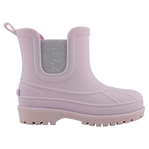 Sperry Toddler Chelsea Rain Boots, Waterproof Rubber Kids Rainboot, Girls/Boys Light Water Shoes for Muddy Park/Hiking2