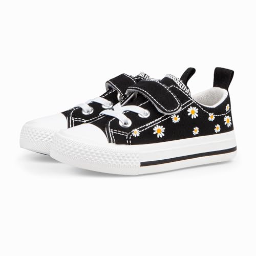 JUDIS Kids Canvas Shoes Adjustable Straps Fashion Casual Sneakers for Boys and Girls2