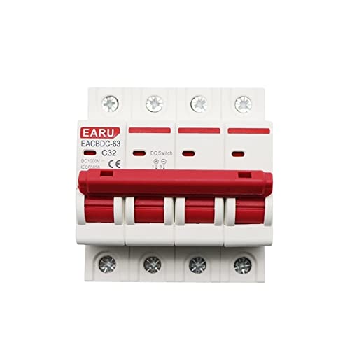 Disjoncteur solaire DC 1000V 4P 25A pour la protection de votre système photovoltaïque