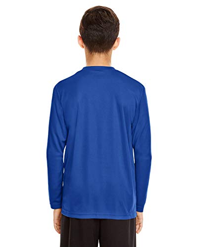 Team 365 Youth Zone Performance Long-Sleeve T-Shirt XS SPORT ROYAL2