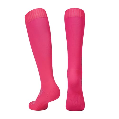 American Trends Girls Softball Socks 6 Pairs Baseball Softball Socks for Girls Youth Knee High Soccer Socks2