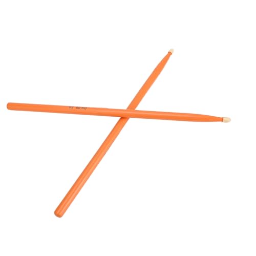 2 Pares de Baquetas 5A de Madera para Batería Naranja miniatura 2