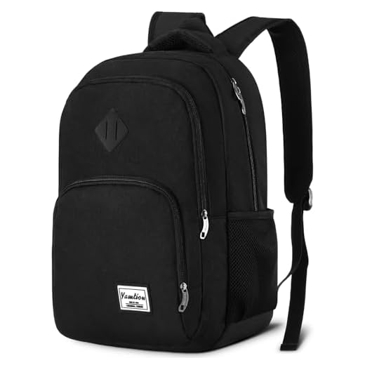 YAMTION Backpack for Men and Women,School Backpack for Teenager,15.6 inch Laptop Bookbag with USB Charging port for Business Work College Travel Trip