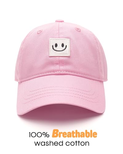 FURTALK Kids Toddler Baseball Hat Boys Girls Adjustable UPF50+ Washed Cotton Baseball Cap2