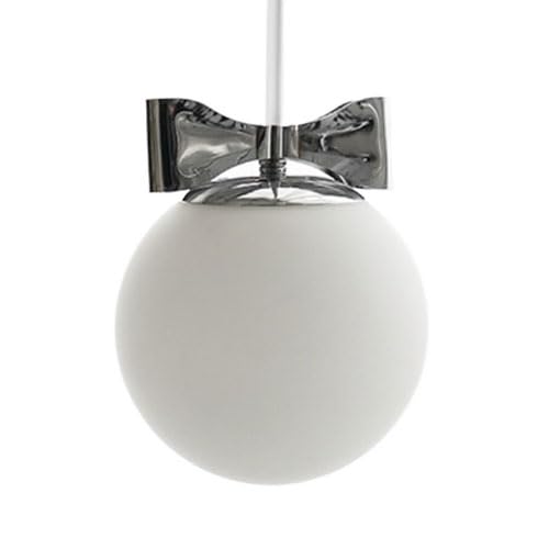 SSBHDM Pantalla colgante de arco de estilo de diseño creativo, lámpara de araña de una sola cabeza con tornillo E27, luz colgante de techo de montaje empotrado, restaurantes, bares, cabecera, accesori