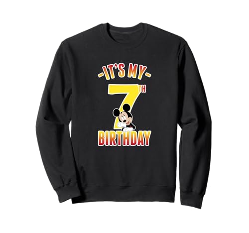 Sweat Mickey Mouse 7 ans vêtement coton confortable sans irritation