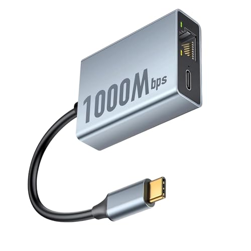 Mekalero Hub USB C portátil con PD100W y Gigabit Ethernet para uso en viajes, diseño portátil