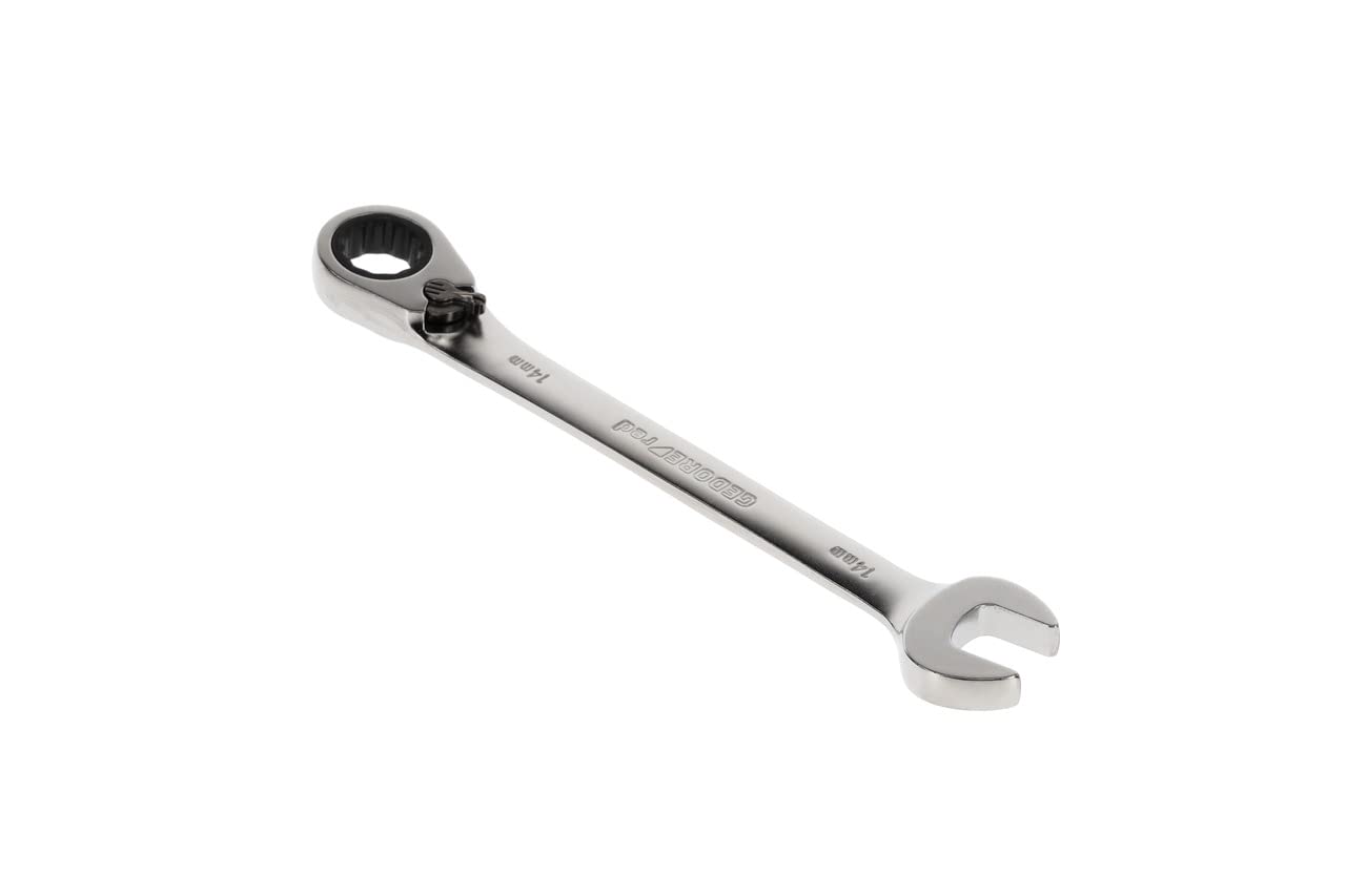 Gedore Red R07200140 Llave Combinada De Carraca Derecha/Izquierda An 14 Mm 190 Mm