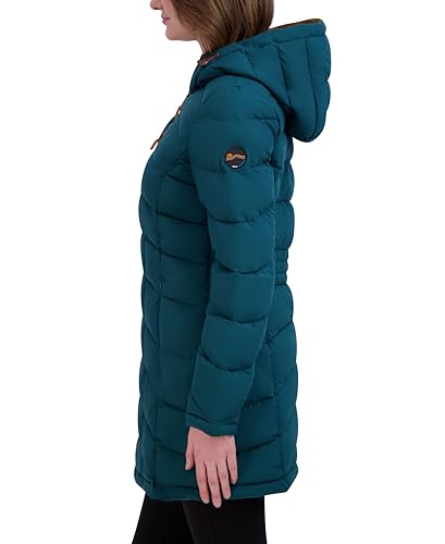 HFX Women's Mid-Weight Puffer Jacket – Water-Resistant, 4-Way Stretch Fabric Insulated Coat3