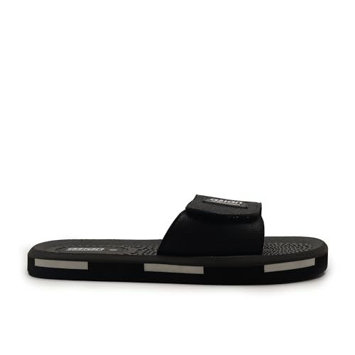 Image of ASIAN Men's AFG-707 EVA Ortho Slippers | Orthocushion Pain Relief Slides with Soft Strap | Lightweight Slides for Daily Use