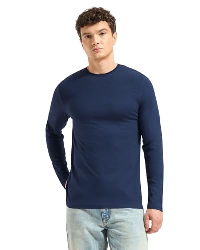 Image of Wellbi Full Sleeve T-Shirts for Men | Black | Breathable Eco-Friendly Bamboo Blend for All-Day Comfort | Ideal for Travel, Gym, or Casual Wear | Machine Washable