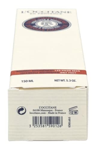 Image of L'Occitane Shea Butter Intensive Foot Balm: Soothe Dry Feet | Soften Skin | Moisturize | Nourish | Fast-Absorbing | Non-Greasy (Pack of 2)