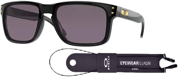 Miniatura 2 de Oakley Holbrook Asian Fit OO9244 - Gafas de sol de puente bajo para hombre + correa de paquete + kit de cuidado iWear de diseñador