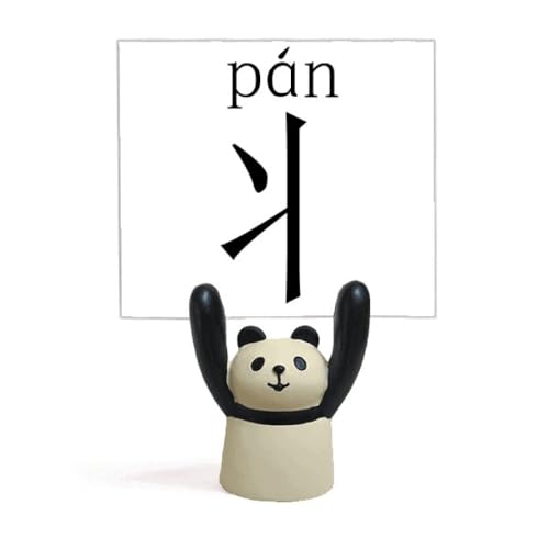 Porte-mémo panda cadeau original sinogramme porte-bonheur