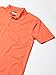 PGA Tour Men's Airflux Solid Mesh Short Sleeve Classic Golf Polo Shirt (Available in Big & Tall), Hot Coral, Medium