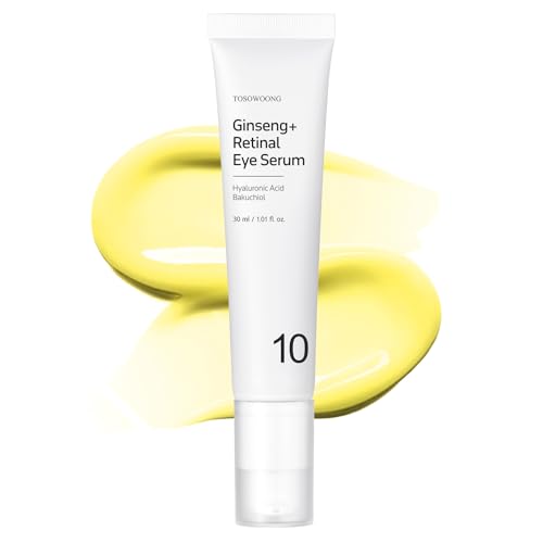 Ginseng Plus Retinal Eye Serum with Retinal Niacinamide Bakuchiol...