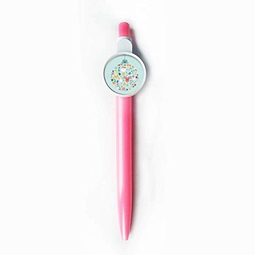 Stylo à bille rétractable bleu Père Noël élan pour l'écriture quotidienne