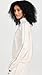 ALALA Women's Framed Knit Mock Neck, Creme/Grey, S