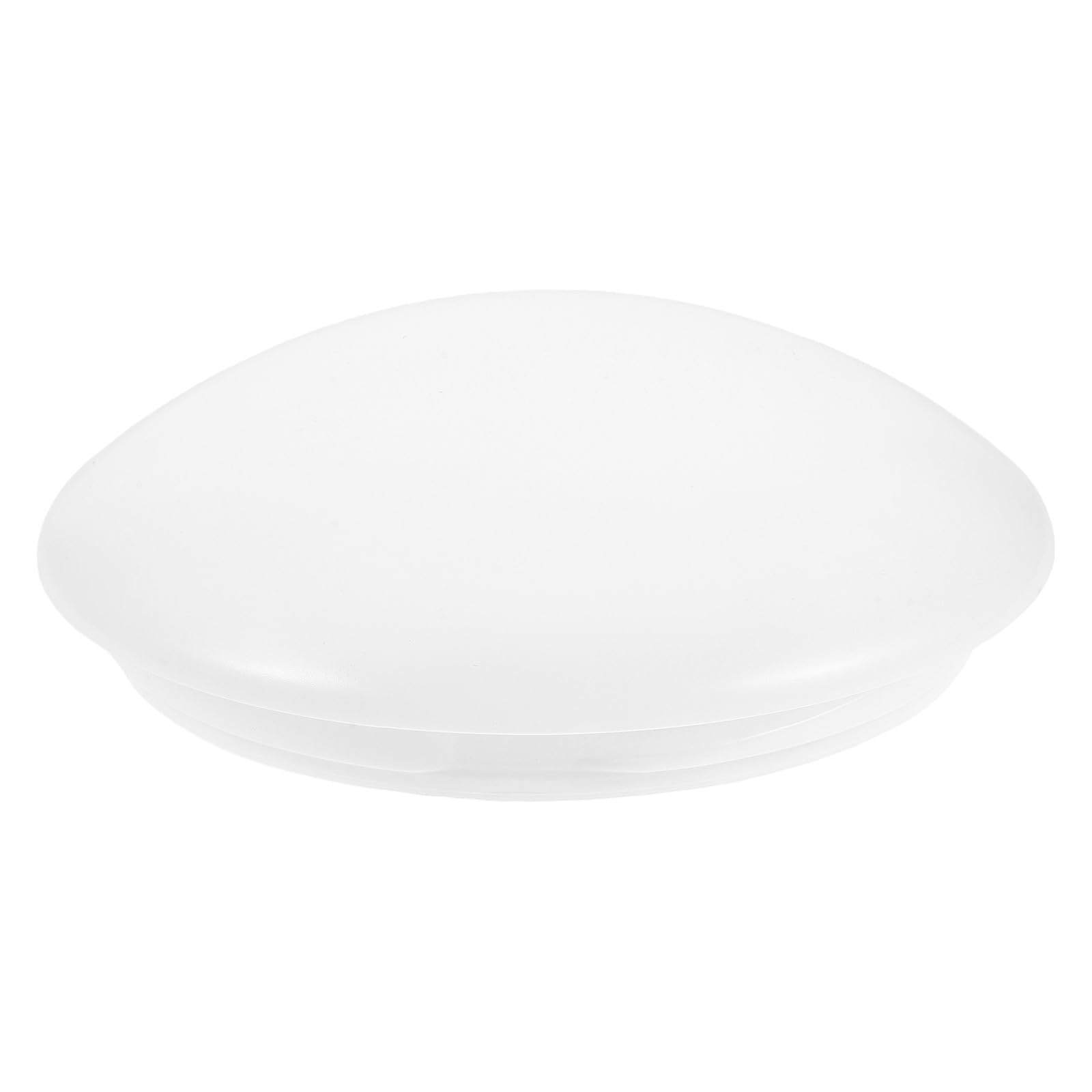 Toyvian Pantalla de Lámpara para Ventilador de Techo Ultrafina en Acrílico Blanco Iluminación Uniforme y Antideslumbrante de 21.5x21.5x7 Cm para Interior Moderna