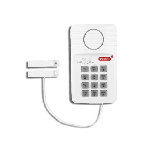 Sistema De Alarma Para El Hogar, Teclado De Alarma Alarma De Puerta Sistema De Alarma Alarmas De Puerta Para Seguridad En El Hogar Sistema De Alarma Con Teclado Para Puerta De Garaje Para Seguridad En