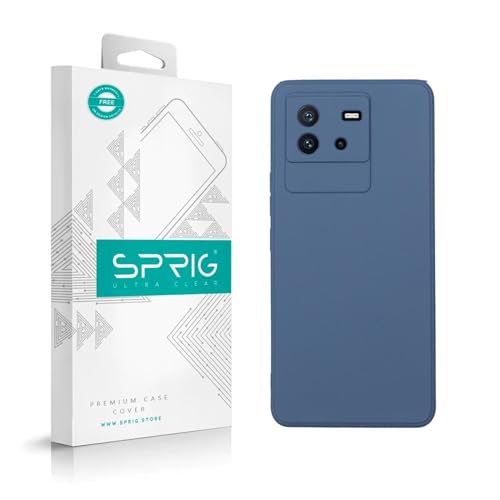 Image of SPRIG Compatible with IQOO Neo 6 5G Premium FlexTone (TPU) Back Cover Drop Tested Shock Proof Mobile Case for Men, Women, Boys and Girls with Camera Protection (Lavender Grey)