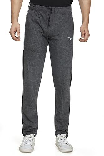Image of Men's Regular Fit Trackpants(Size M to 8XL),Smooth Soft Feel, Antimicrobal Fabric with Zipper Pockets