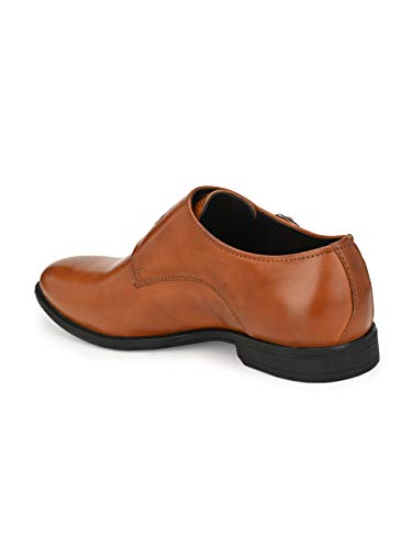 Image of AADI Men's Synthetic Leather Monk Strap Formal Shoes