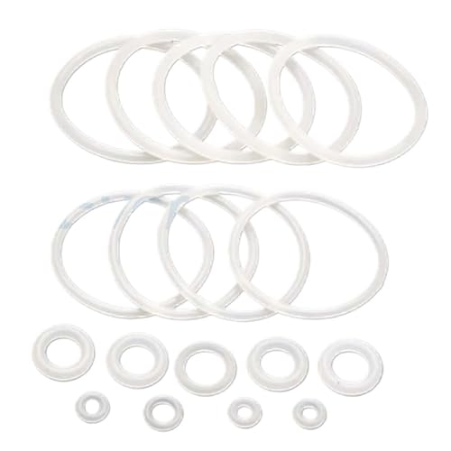 Joint torique silicone blanc 67mm rondelle étanchéité isolation pour tuyau et raccord