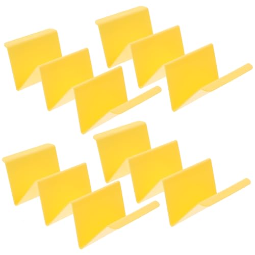 Abaodam Taco Holder Rack 4 Pack Plastic Chicken Roll Holder Compact Pancake Storage Kitchen Supplies Easy Clean Multi-Functional