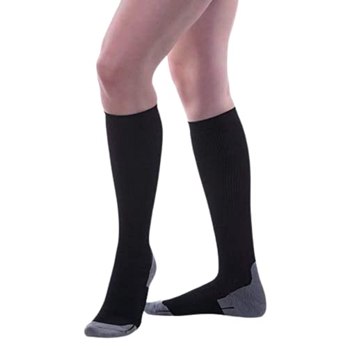 Image of Allegro 15-20mmHg Athletic 387 Recovery Compression Sock for Exercise, Running, Comfortable Support Garments
