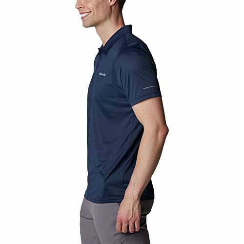 Image of Columbia Men's Solid Regular Fit Hike Polo