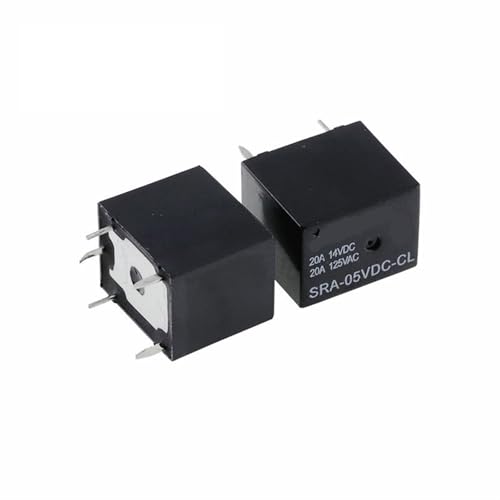 Relé SRA-12VDC-CL 5PIN con alta capacidad de 20A para conmutación estable 5