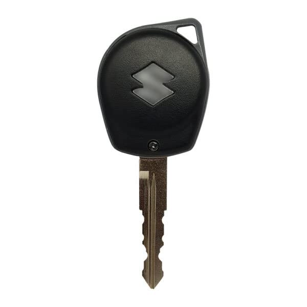 Image of KEYCEPT Tristar Key Cover for Suzuki Swift, Dzire, Ertiga, Baleno, Grand Vitara, Celerio, WagonR, Brezza, Scross, Fronx, Jimny, Ignis 2 Button Remote Key. (Black)