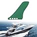 kowaku Surfboard Fin, Paddleboard Fin, Easy to Install and Remove, Paddle Board Surfing Detachable Paddleboard Center Fin, Green