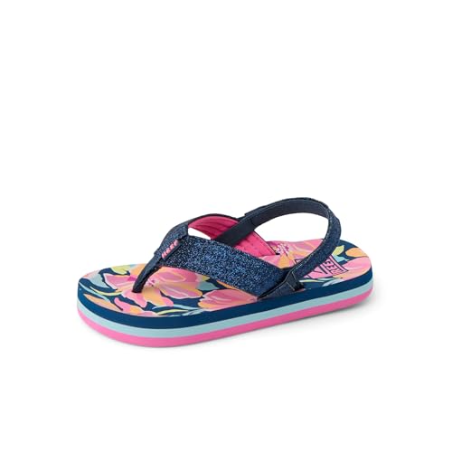 Image of REEF Girls Toddler /Little Kid Ahi Beach Flip Flop, Soft Cushion Footbed, Water Friendly